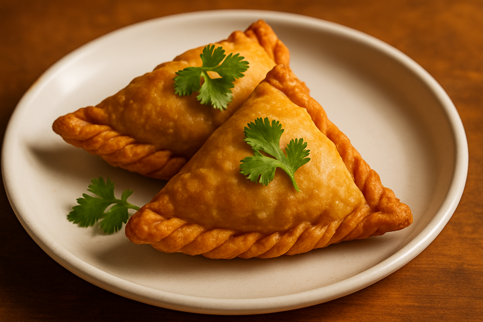2 Curry Puffs
