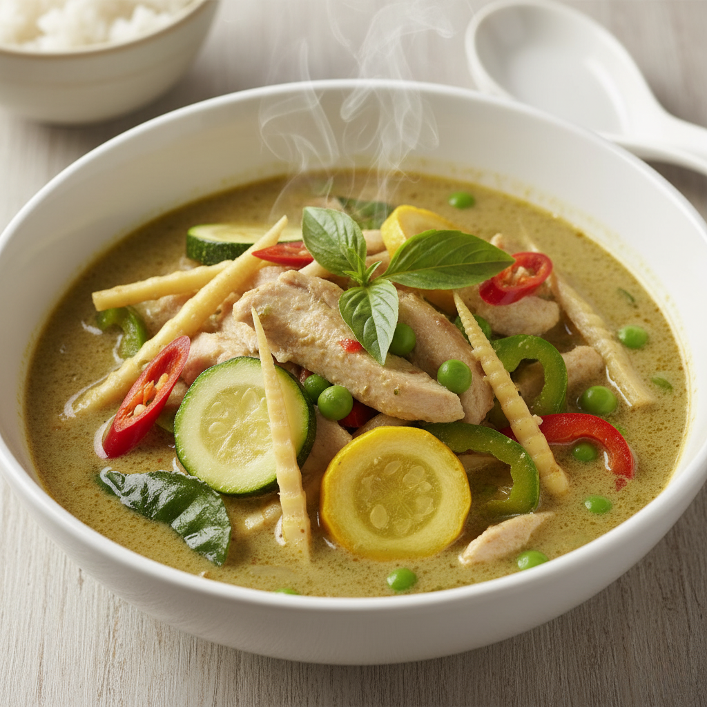 C - 3 Green Curry 🌶️🌶️