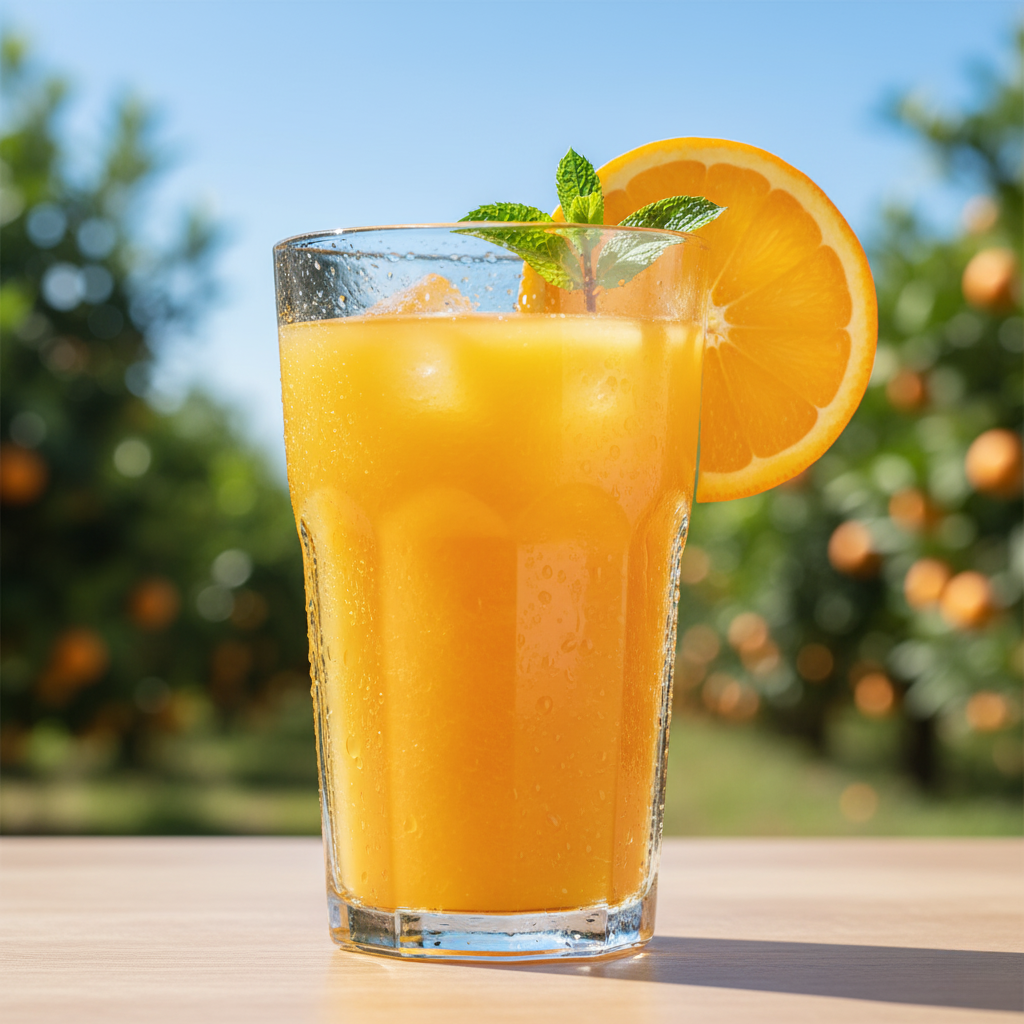 JUICE (PINEAPPLE, ORANGE, LEMONADE, OR APPLE)
