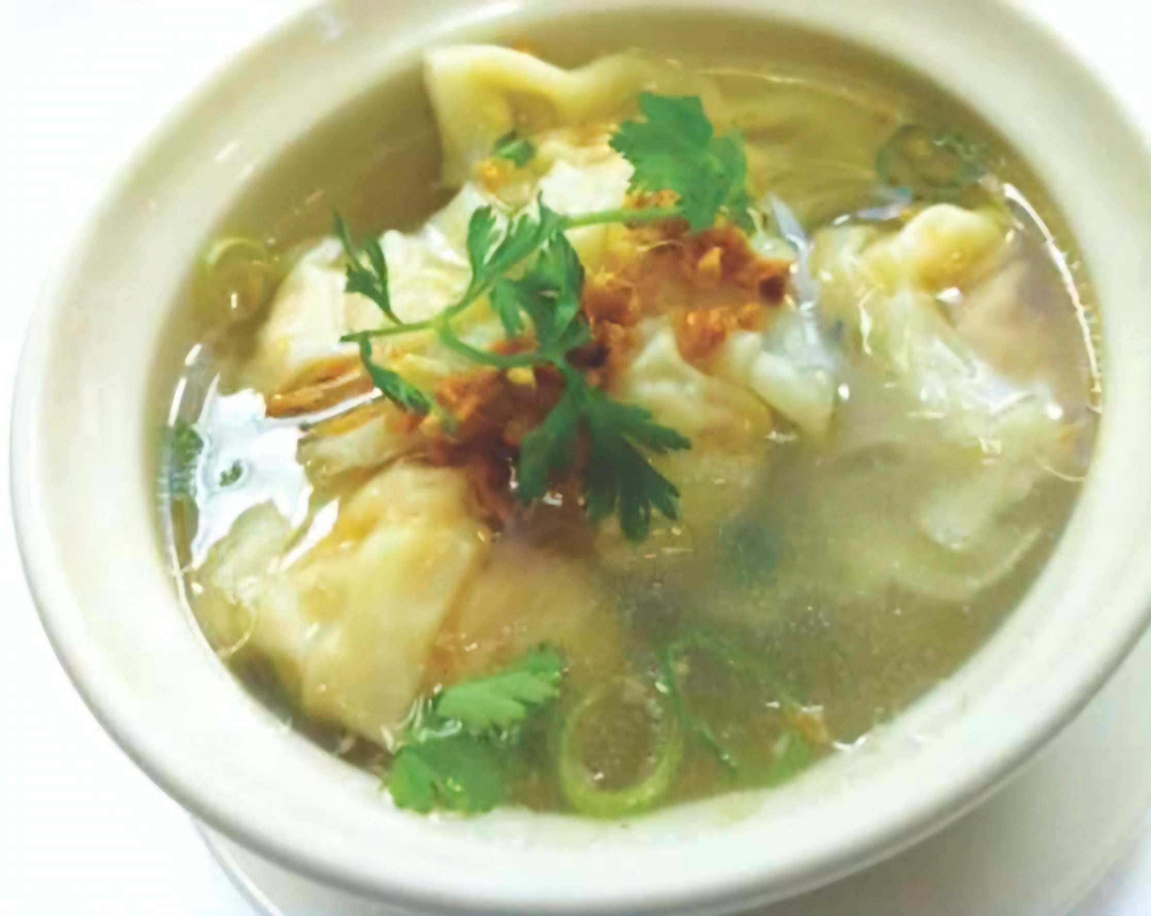 S-6 SHRIMP WONTON SOUP