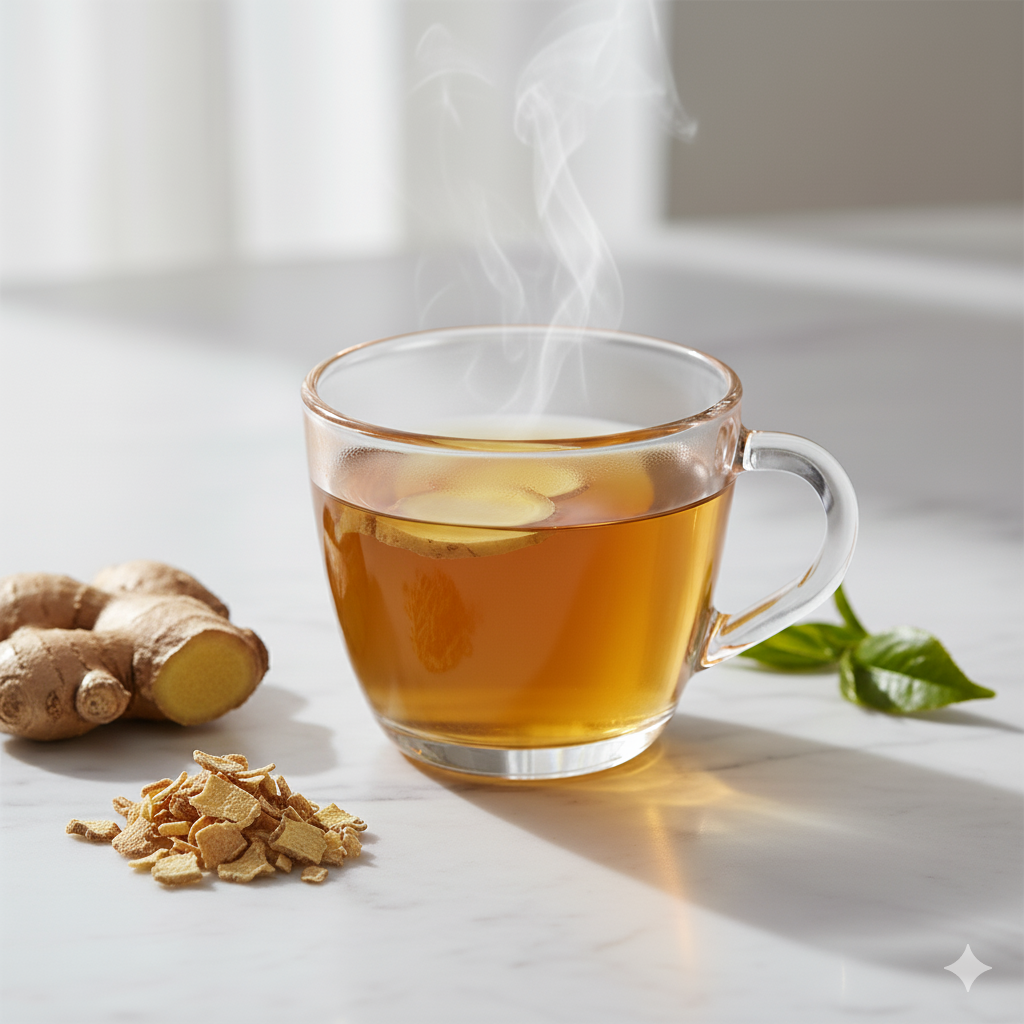 HOT TEA: JASMINE TEA, GREEN TEA, OR GINGER TEA