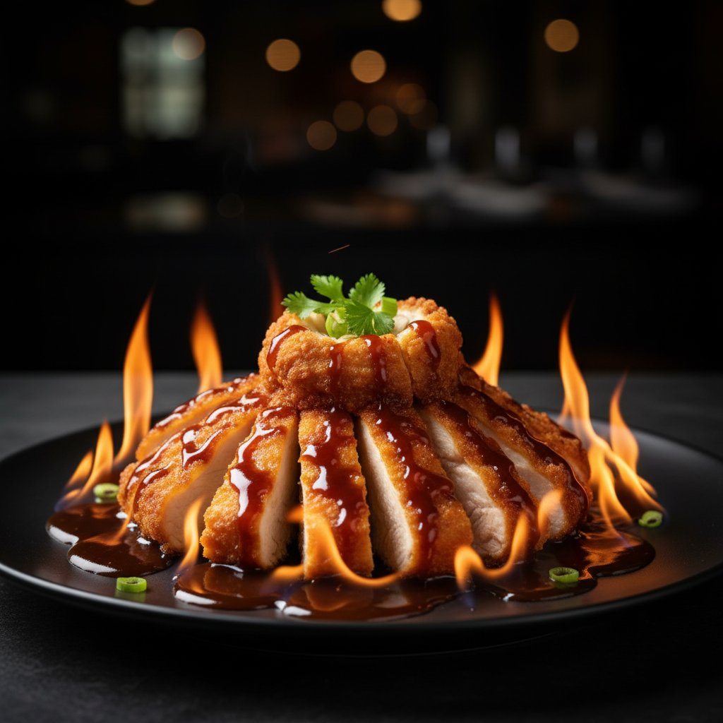 H - 8 CHICKEN VOLCANO