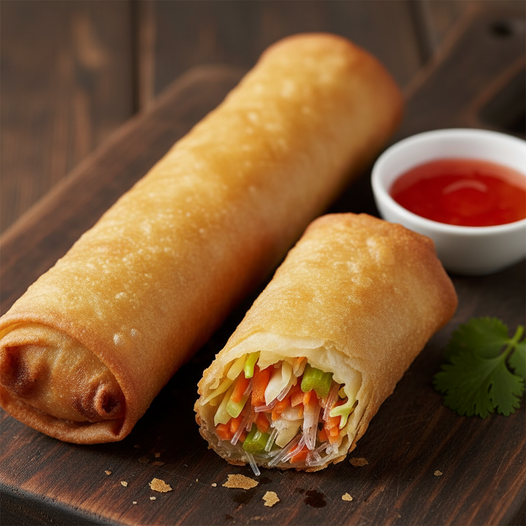 A - 1 VEGGIE CRISPY ROLLS (2)