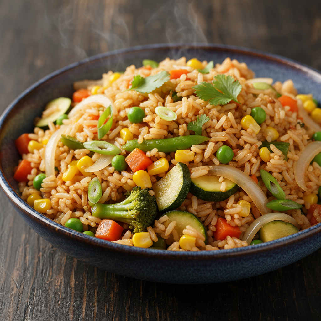 V - 10 VEGGIE FRIED RICE