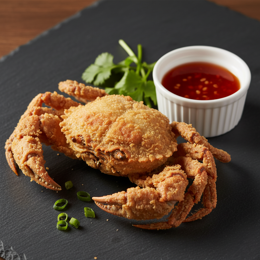 A - 11 CRISPY SOFT SHELL CRAB
