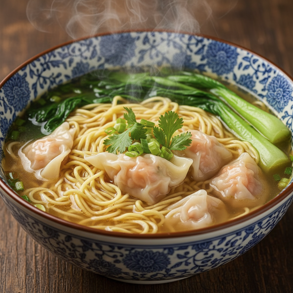 N-4 SHRIMP WONTON NOODLE SOUP
