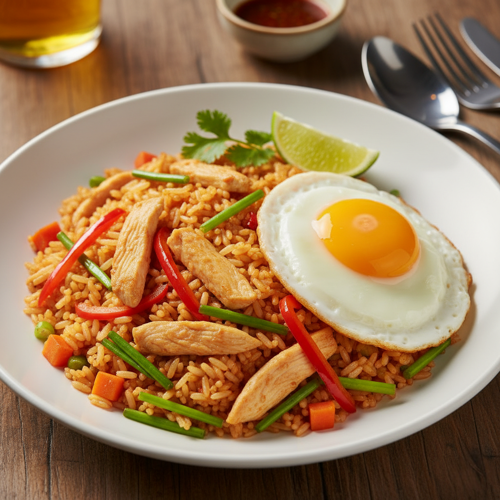 F-2 SIAM SPICY FRIED RICE 🌶️