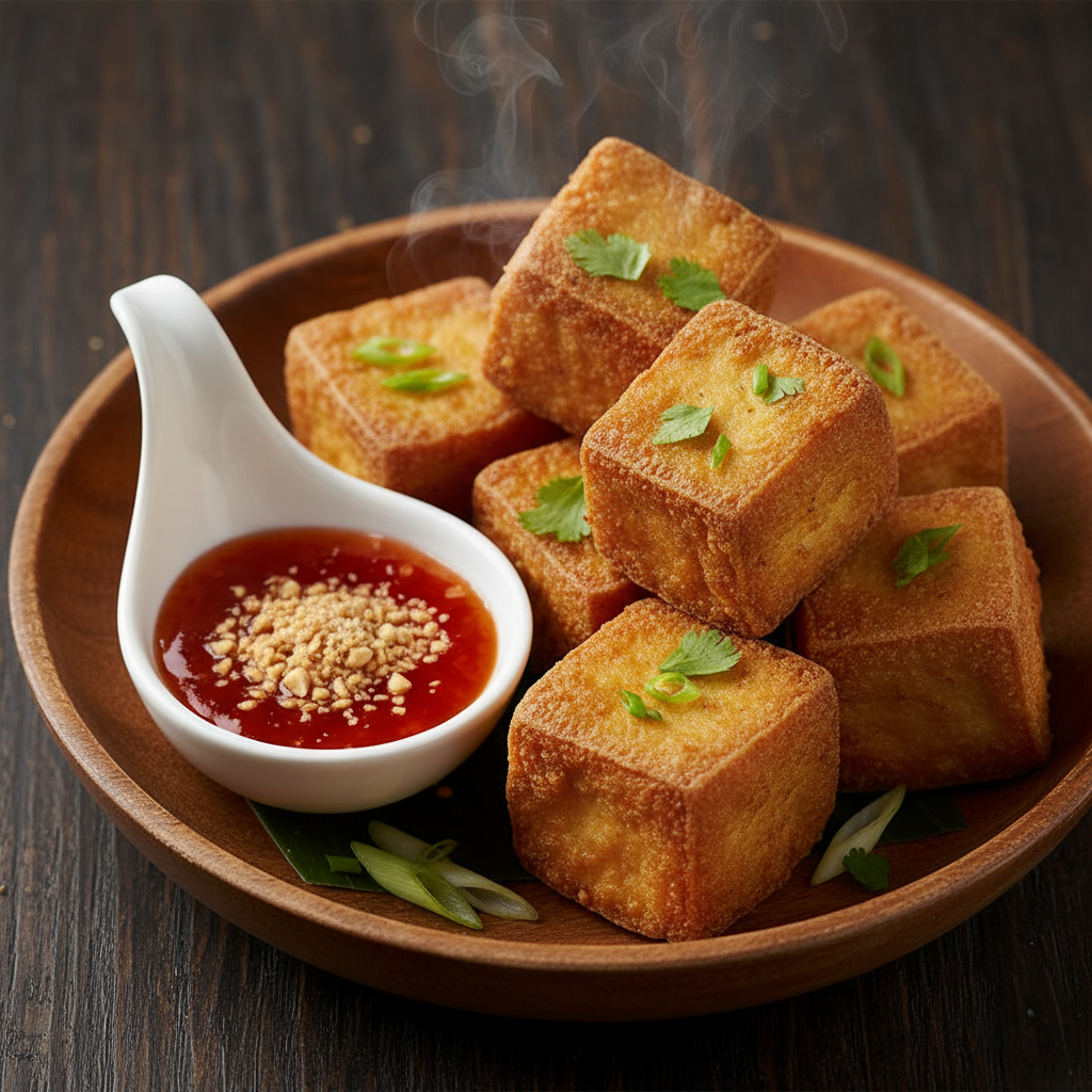 V - 3 CRISPY TOFU