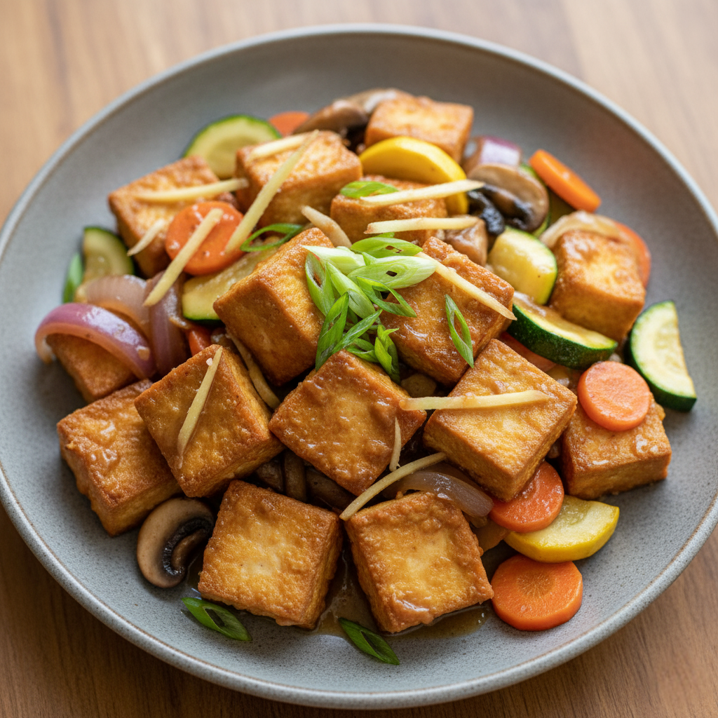 V - 8 GINGER TOFU