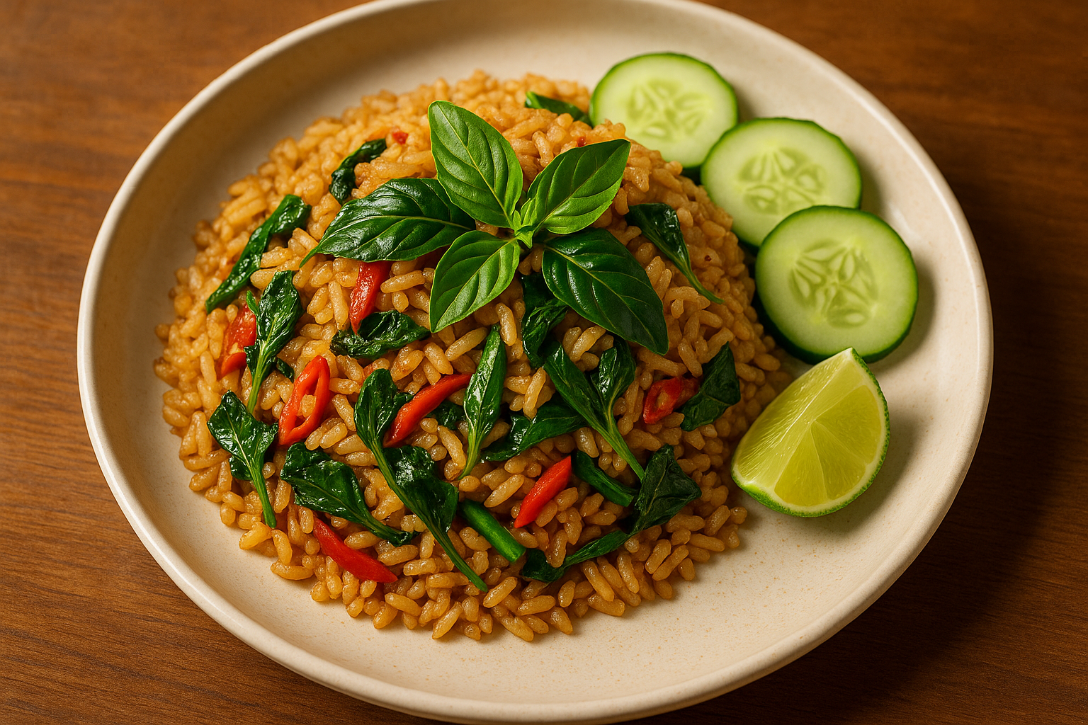 Basil Fried rice