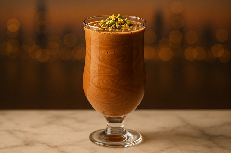 Dubai Chocolate Milk