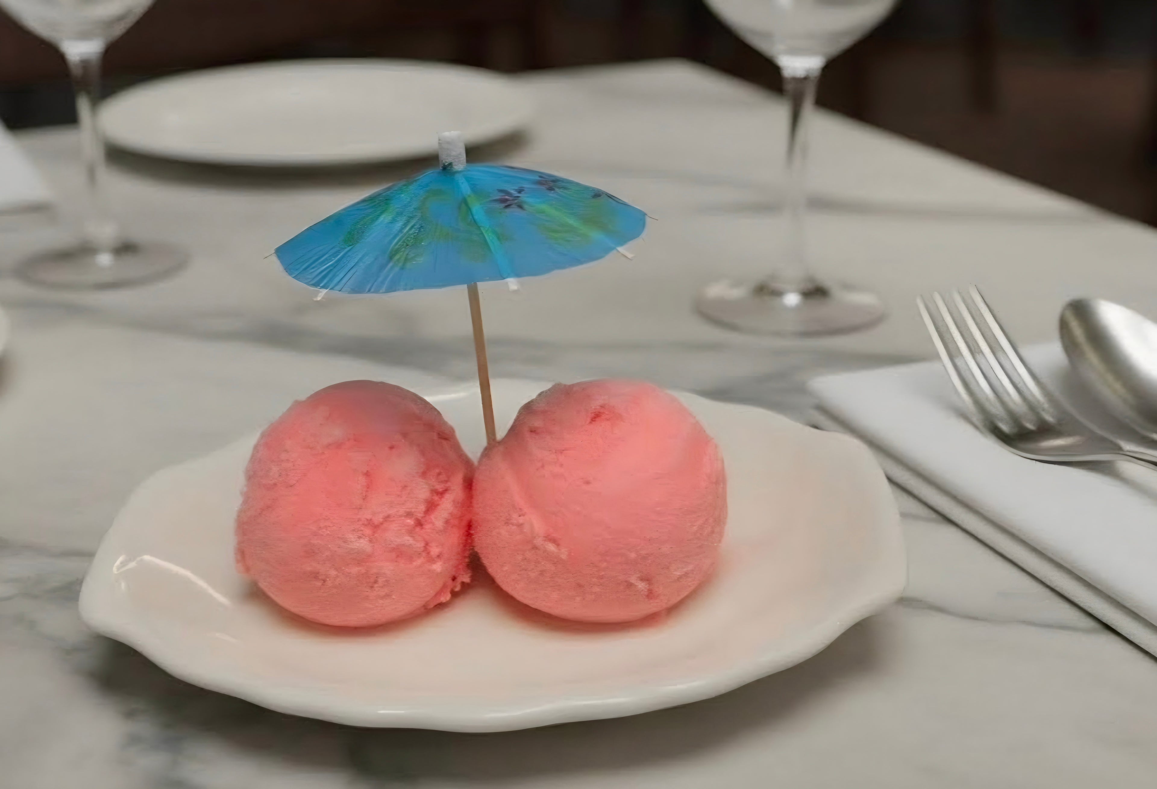 D - 3 HOME-MADE LYCHEE ICE CREAM
