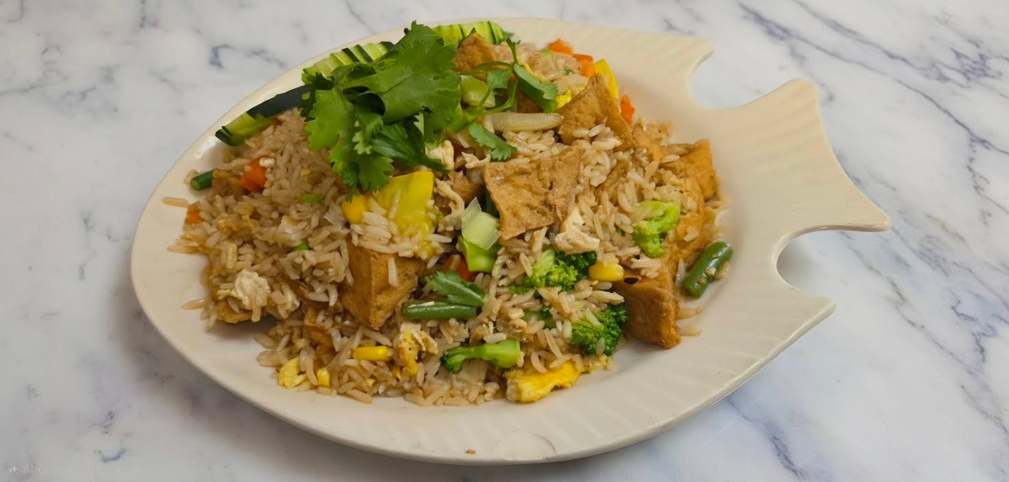 V - 10 VEGGIE FRIED RICE