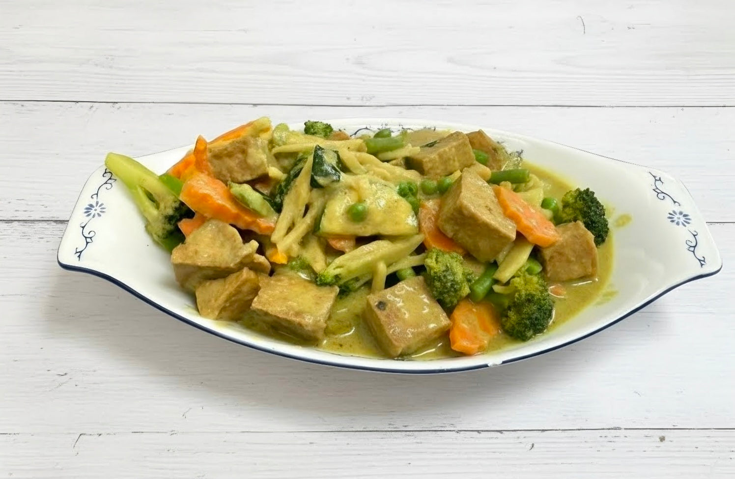 V - 6 GREEN CURRY TOFU 🌶️🌶️