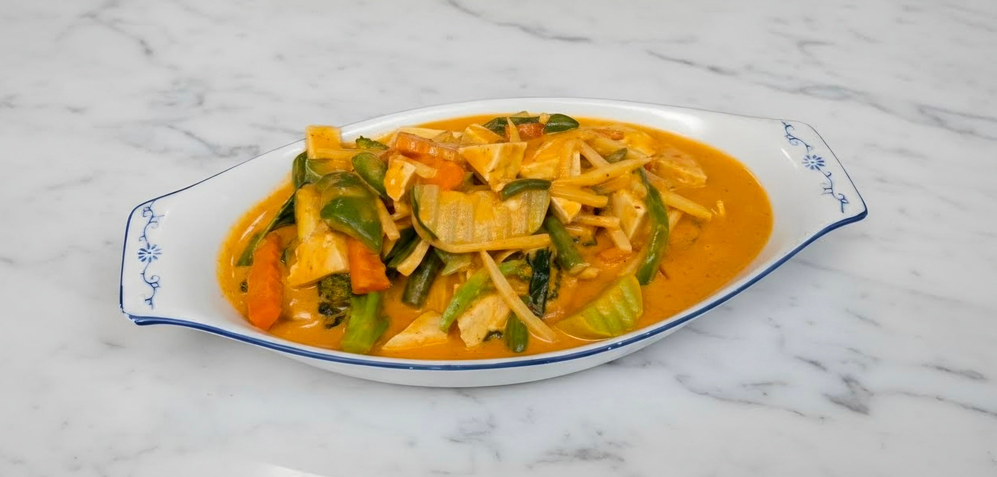 V - 4 RED CURRY TOFU 🌶️🌶️