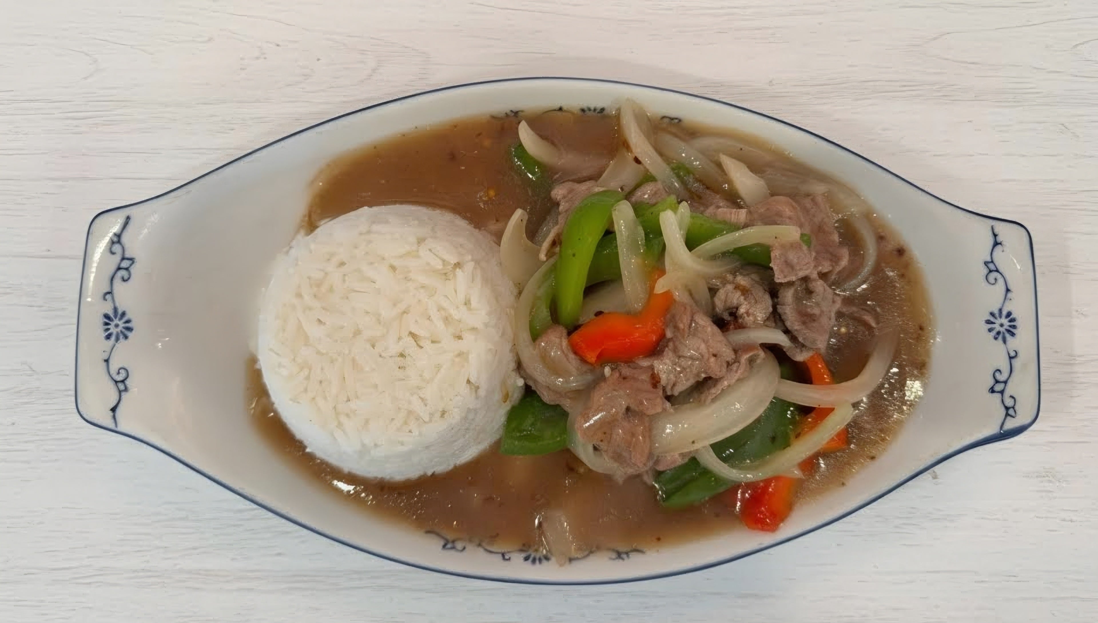 L - 6 PEPPER STEAK