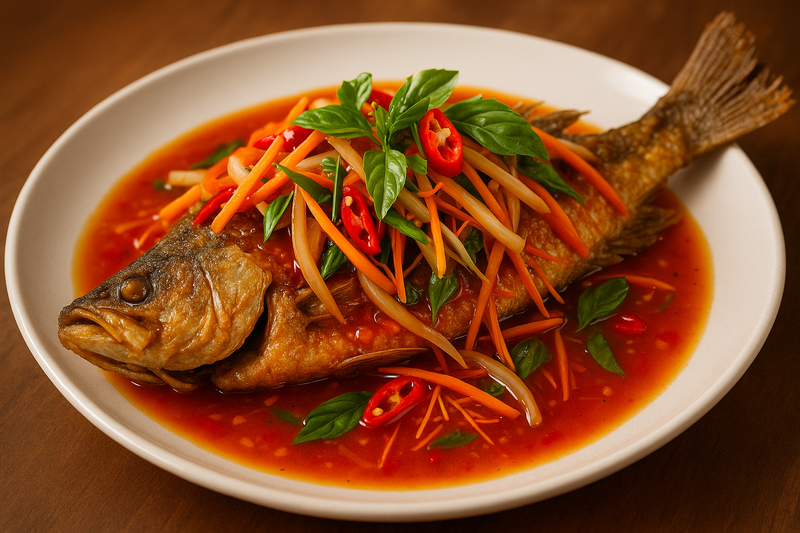 Triple Flavor Fish